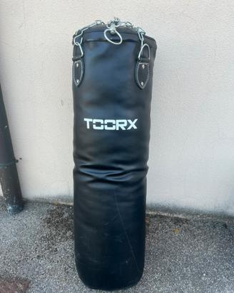 Sacco da boxe TOORX con catene – Nero