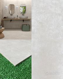 piastrella At alpha blanco 60x60 cm