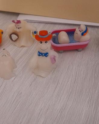 6 fantasmini anni '90 sorpresine ovetti kinder