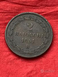 Due baiocchi 1851