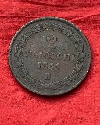 Due baiocchi 1851