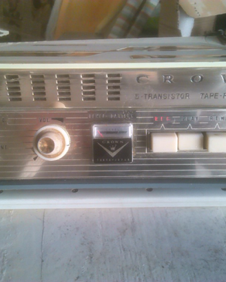 Rarissimo registratore a bobine CROWN VINTAGE