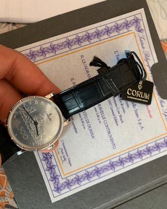Orologio corum lire argento