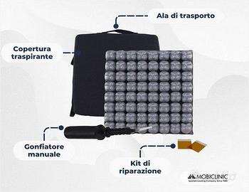 Cuscino ad aria antidecubito