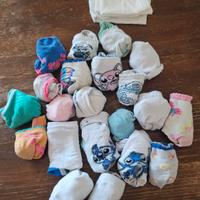 lotto calze e canottiere