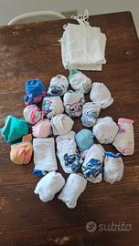 lotto calze e canottiere