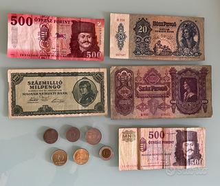 Monete e banconote ungheresi