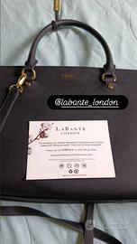Aricia Black vegan laptop bag LaBante London