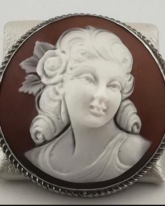 Ciondolo in argento rodiato 925
