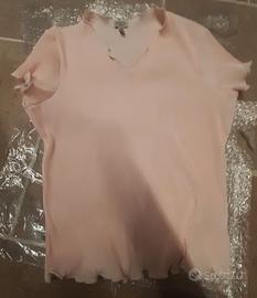 Maglietta Armani donna Rosa Nuova Originale