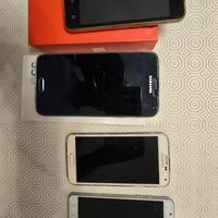 Lotto 4 cellulari samsung S5 J5 huawey Y3 II