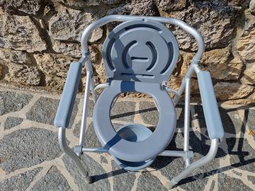 Sedia sostegno rialzo stabilizzante per WC water