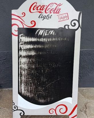 Lavagna a cavalletto Coca Cola Light