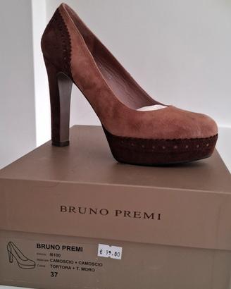 scarpe camoscio tortora moro n.37