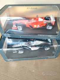 coppia F1 Schumacher e hakkinen