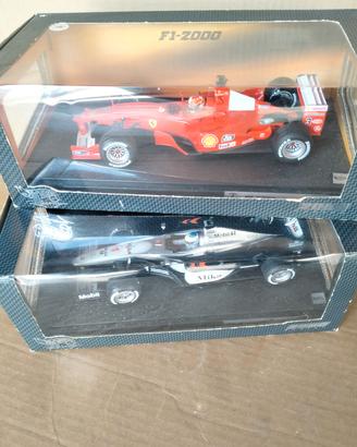 coppia F1 Schumacher e hakkinen
