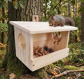 Casetta a parete in legno. Cm 30 x 20 x h 20