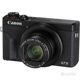 Canon PowerShot G7X Mark III Black - "NUOVA"