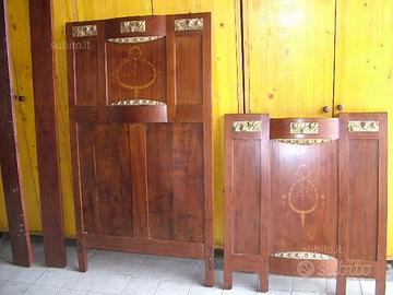 Letto d'epoca Liberty