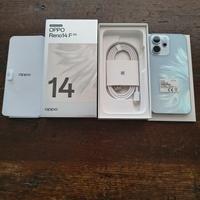 Oppo Reno 14f  ( Opal Blue )  8+8+256