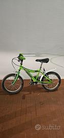 bici bambini raggio 16 marca silver star