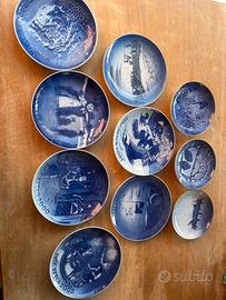 COLLEZIONE 10 PIATTI DANESI ROYAL COPENHAGEN
