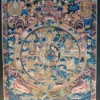 Thangka thanka tangka tibetano nepalese originale 