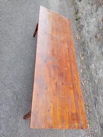 Tavolone antico fine '800 in abete