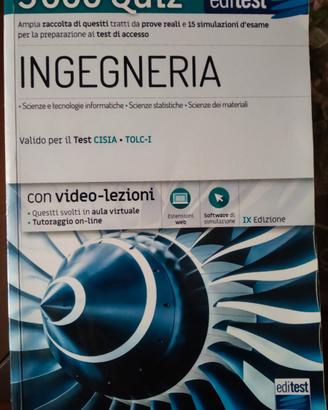 Libro Test ingresso ingegneria Editest