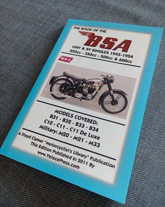 Manuale manutenzione moto BSA 1945-54