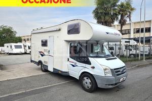 Camper Mansardato 6.50 m 6 posti letto e viaggio