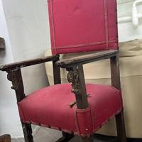 Poltrona tipo trono fine 800