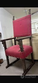 Poltrona tipo trono fine 800
