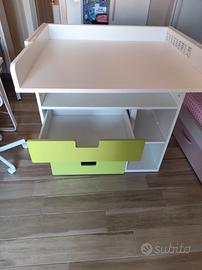  fasciatoio Ikea SMASTAD + CASSETTIERIA