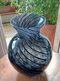 Vaso grigio/nero