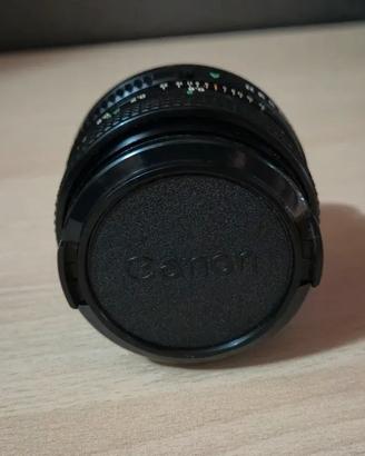 Obbiettivo vintage Canon FD