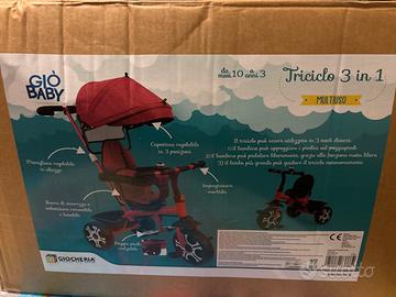 Triciclo bimbo 3 in 1