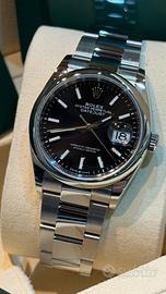 Rolex Datejust 126200 Nero 36mm 2024 Like New