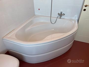 Vasca ad angolo 140x140