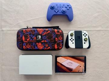 Nintendo Switch Oled con Gadget Pokemon