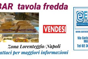 034/26 BAR TAVOLA FREDDA di mq 80 zona Lorenteggio