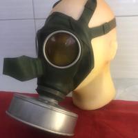 Maschera Anti Gas Tedesca Ww2 Civile Colore Verde