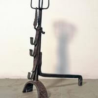 Antico alare da camino epoca XVIII secolo