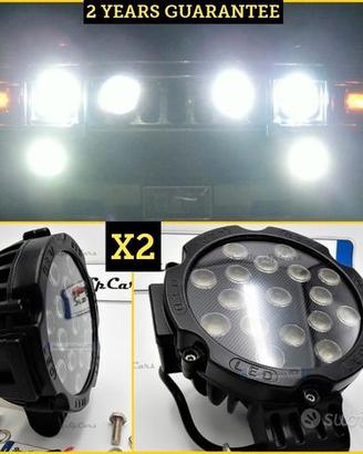 FARI LED HUMMER H1 H2 H3 OFF ROAD Supplementari