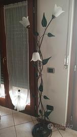 piantana vario Luce fiori foglie regolabile