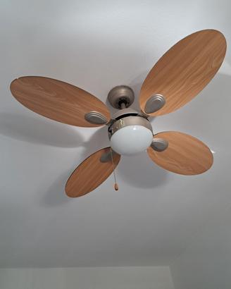 lampadario con ventilatore 