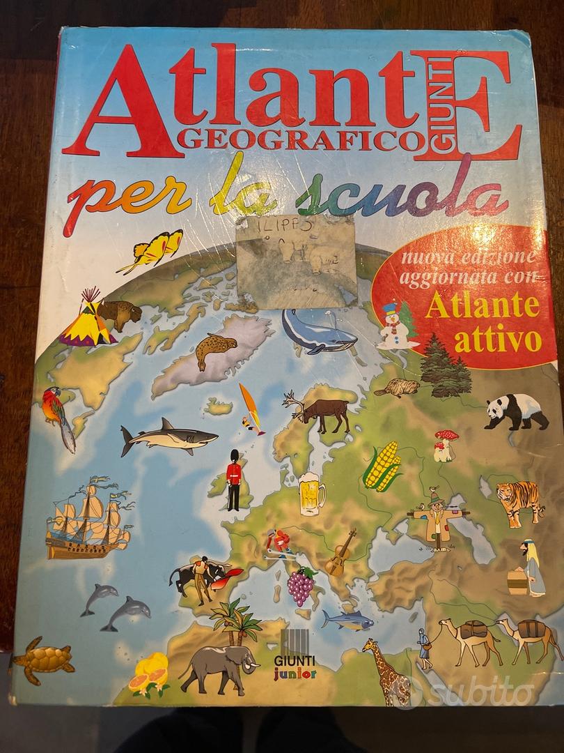 Libro atlante geografico per la scuola - Libri e Riviste In vendita a Modena