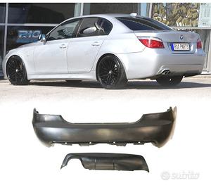 PARAURTI POSTERIORE BMW E60 03-10 LOOK M