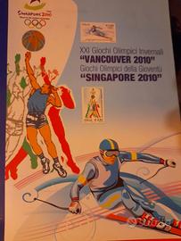 collezione filatelica ufficiale VANCOUVER 2010
