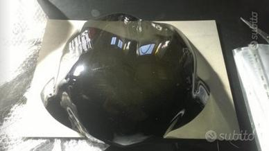 Cupolino moto modello Dark nero Faro tondo